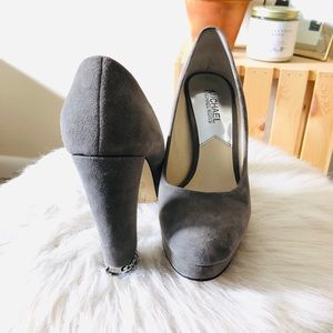 Michael Kors Suede Platform Pump